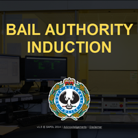 Bail Authority Induction